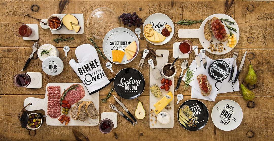 Premier Housewares 722983 Schwarzer Käse Bäcker,13 x 13 x 6 cm