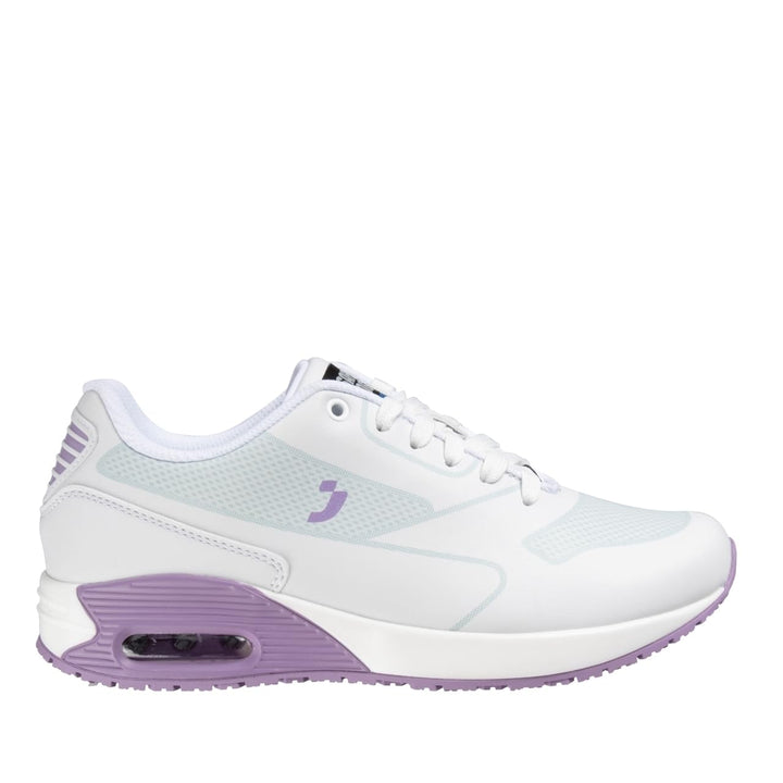 Oxypas Ela SCR, Sportschuhe, Arbeitsschuhe, Sneaker (ElaS4101lic),White with Lilac,41 EU 41 EU Lila,