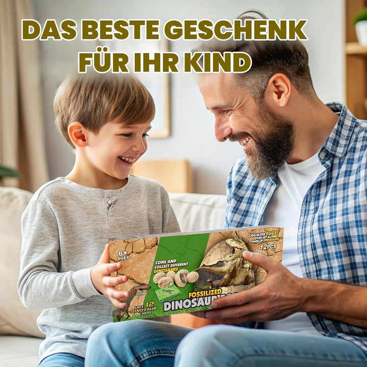 Dinosaurier Ausgrabungsset für Kinder, 12 Stk. Dino Ei Zum Ausgraben Figuren Dinosaurier Eier Ausgra