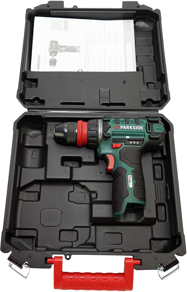 HEADNMORE® Bundle - PARKSIDE® 12V Akku Bohrschrauber PBSA 12 (inkl. 2Ah Akku) +Schlüsselanhänger