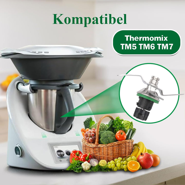 SUS420 Edelstahlmesser für Vоrwerk Thermоmix Messer TM5 TM6 TM7 - Küchenmaschine Thermоmix TM5 TM6 T