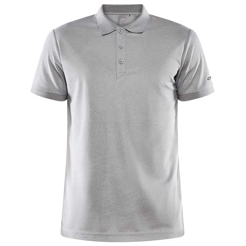 Craft Herren Core Unify Poloshirt Polohemd, grau, XXL