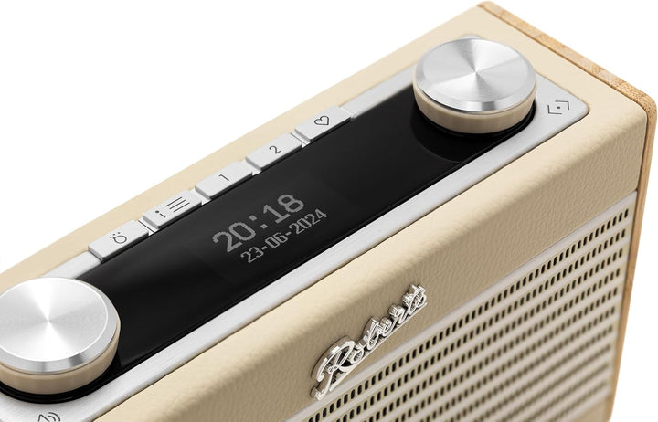 Rambler UNO Tragbares Radio Dab+/FM/Bluetooth, cremefarben