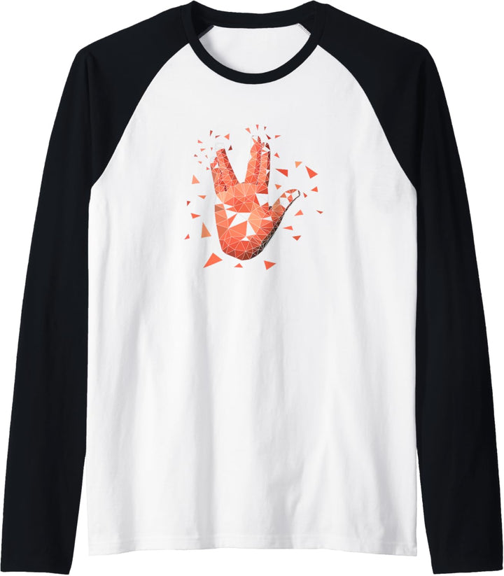 Star Trek: The Original Series Geometric Shattered Tribute Raglan