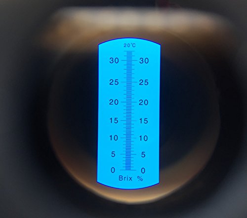 FSR REFRAKTOMETER 0-32% Brix KÜHLEMULSIONEN SCHNEIDÖL KÜHLSCHMIERSTOFF CNC 3006 FRÜCHTE KSS mit Kali