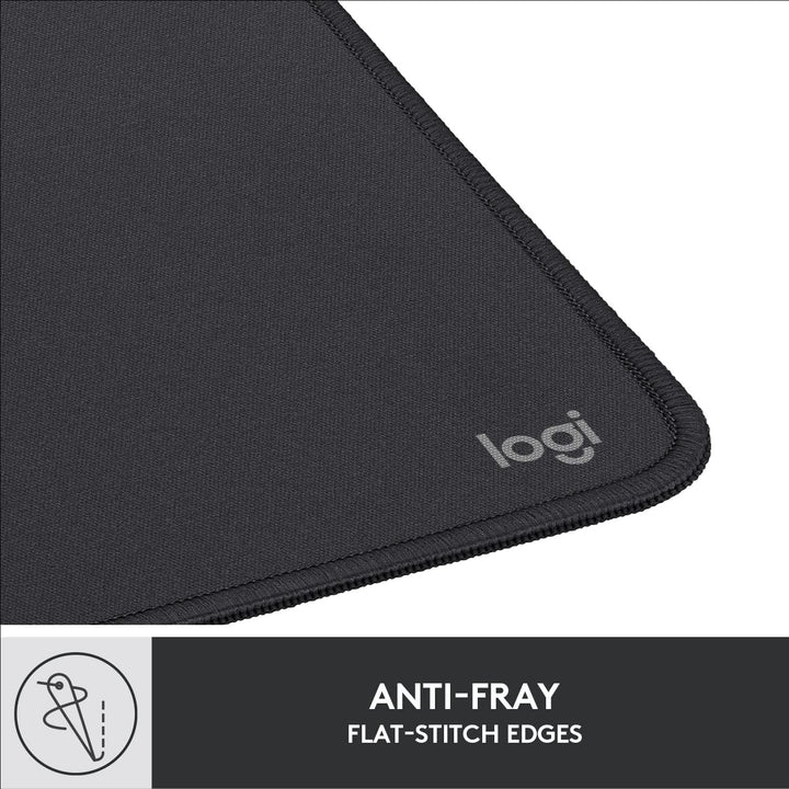 Logitech Mouse Pad - Studio Series, Computer-Mauspad mit Anti-Rutsch-Gummiboden, Leichtes Gleiten, S