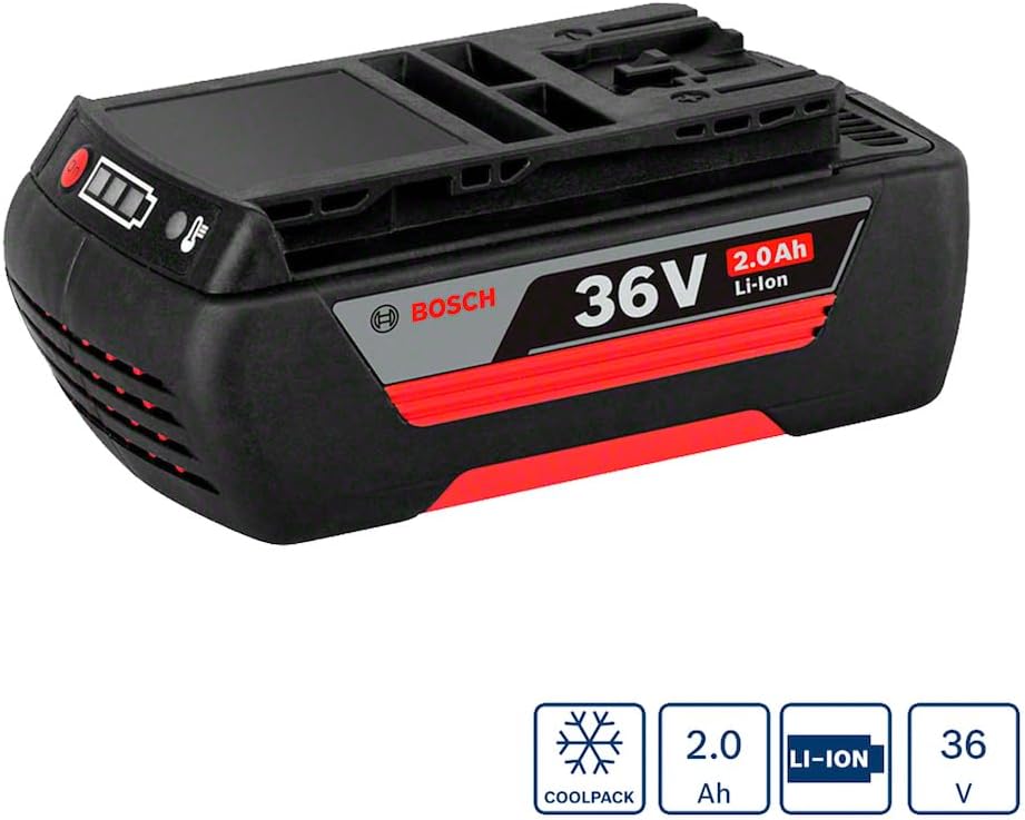 Bosch Professional Akku GBA 36 V 2,0 Ah (mit CoolPack-Technologie, im Karton)