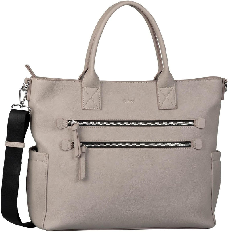 Gabor, GEMMA, Damen, Shopper Light Grey, Light Grey