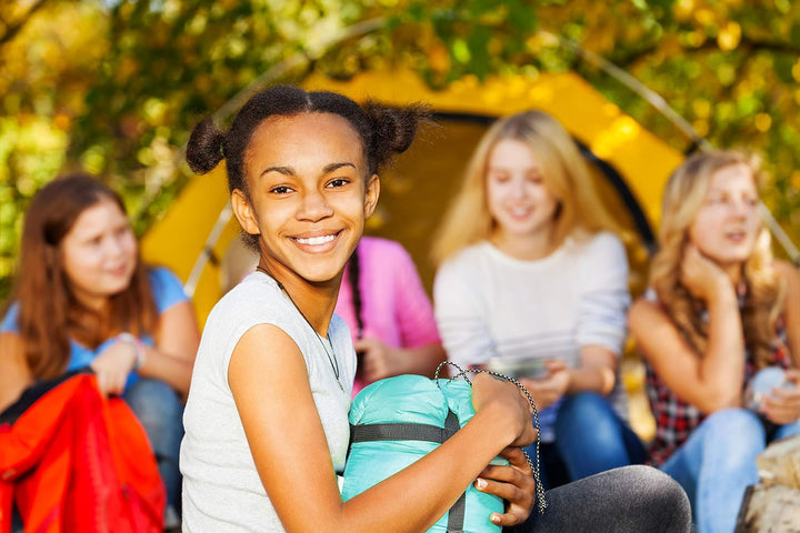 meteor Ymer Ultraleicht Kinderschlafsack – Temperaturbereich –5°C bis 11°C – komfortabler Schlafsack
