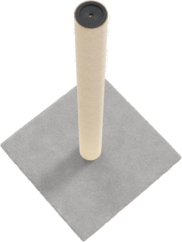 Tidyard Kratzsäule Kratzbaum Katzenkratzbaum Hellgrau 35x35x70 cm 35x35x70 cm Hellgrau, 35x35x70 cm