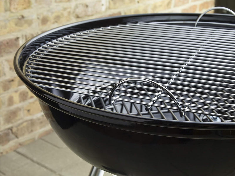 Weber Compact Kettle Holzkohlegrill, 47 cm, Schwarz (1221004) 47cm