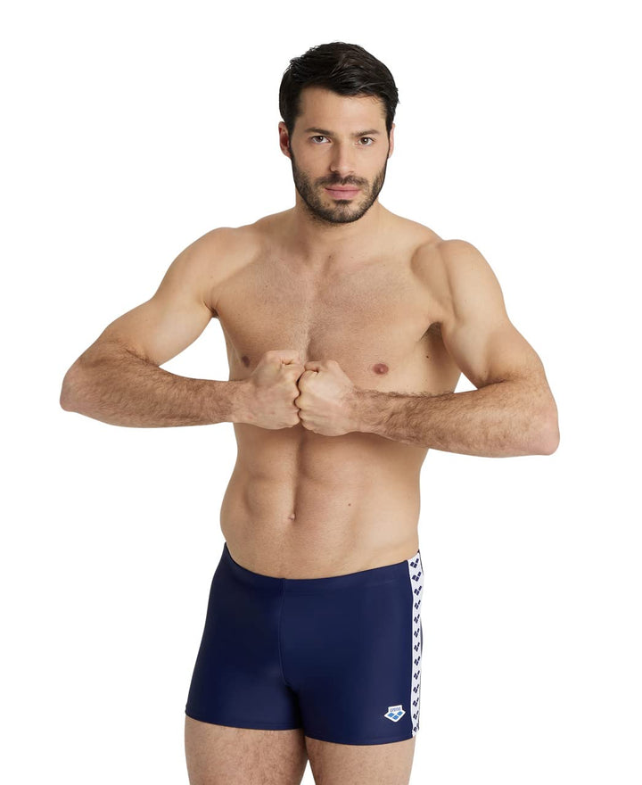 ARENA Herren Men's Icons Swim Short Solid Badehosen 4 Navy, 4 Navy