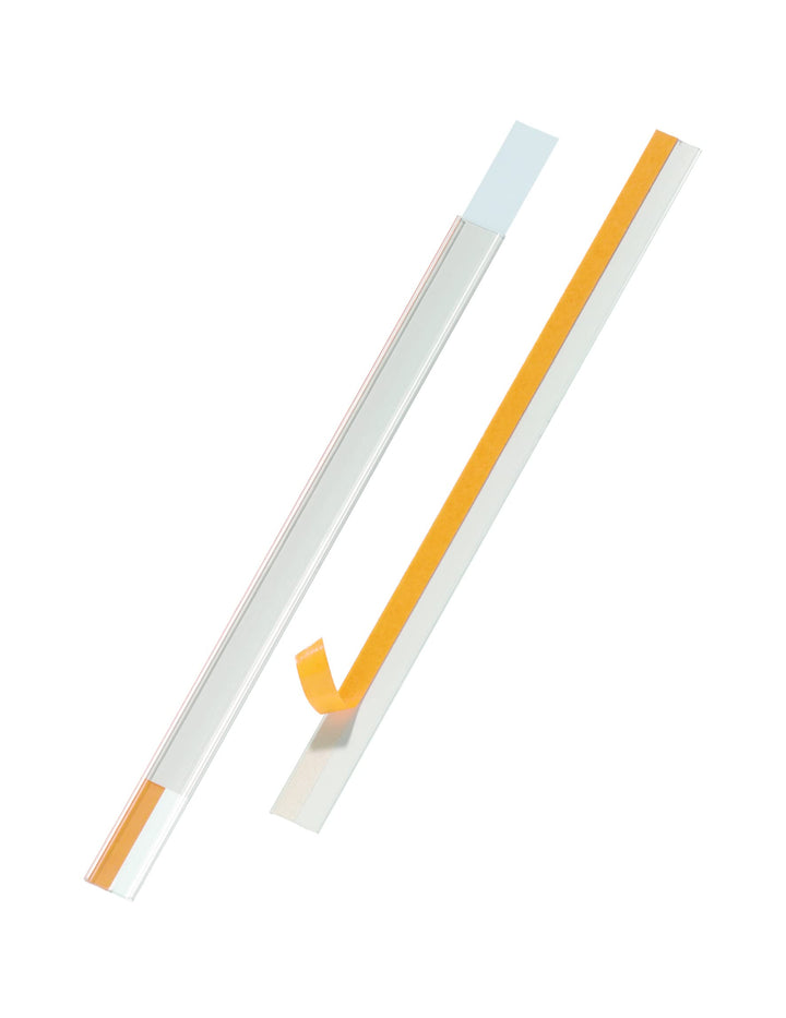 Durable Scannerschienen Scanfix inkl. Etiketten, 1000 x 40 mm, transparent, 25 Stück, 803919, 1000 x