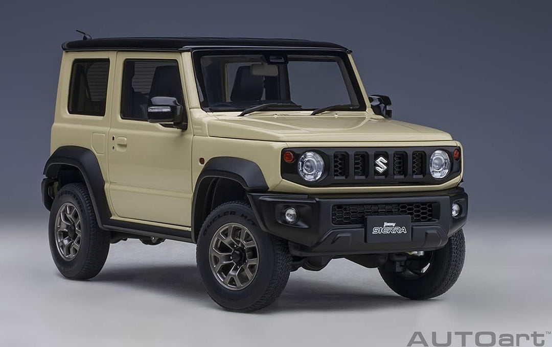 Autoart 1/18 Suzuki Jimny Sierra JB74 2018 Chiffon Ivory 78510