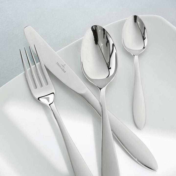 Villeroy und Boch Arthur Tafelbesteck für bis zu 6 Personen, 24-teilig, Edelstahl