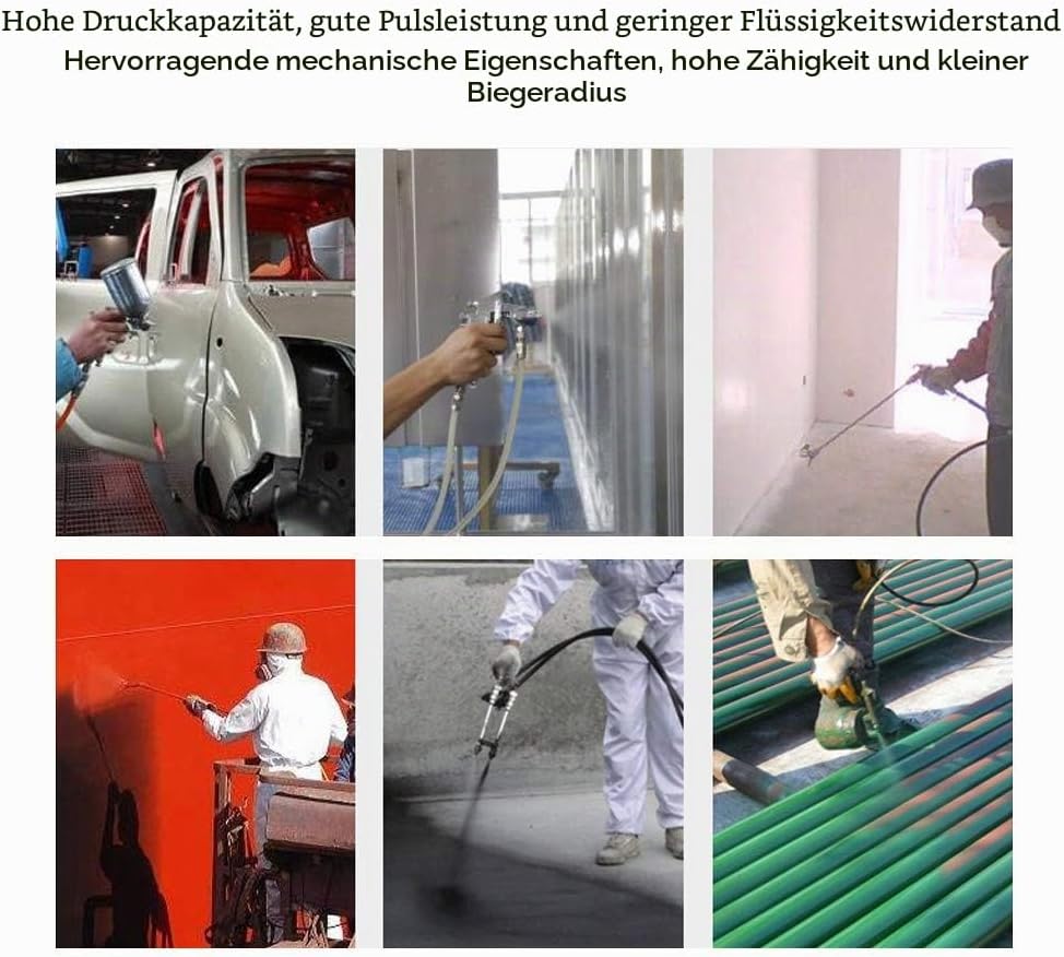 Airless Schlauch Verbinder Schlauch Für Airless Farbsprühsystem Control, 1/4in Farbspritzschlauch Sp