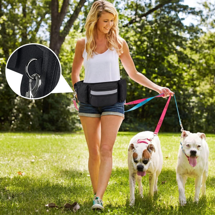 Leckerlitasche für Hunde Gassi Tasche, Grosses Fassungsvermögen Trainings-Leckerlibeutel, Wasserdich
