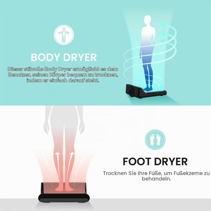VOVO STYLEMENT BD-7700B Body &amp; Foot Dryer, Made in Korea, Temperature &amp; Wind Volume Controlled Dryer