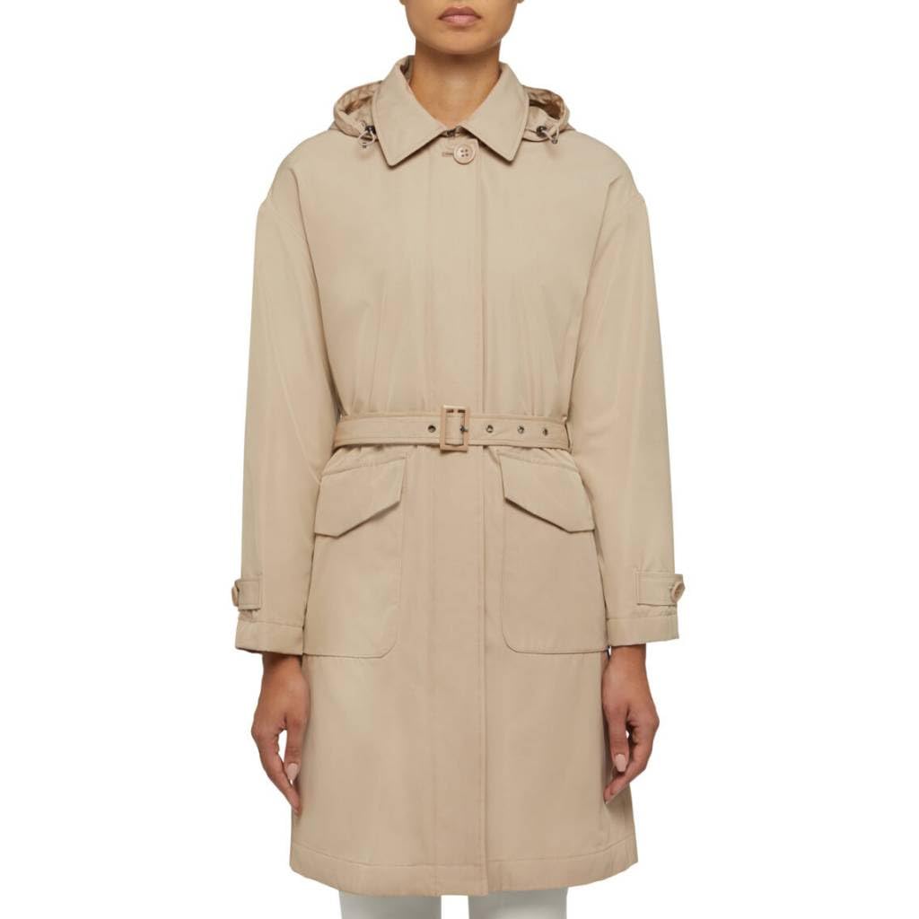 Geox Damen W Anyweco Jacket, 48 Humus