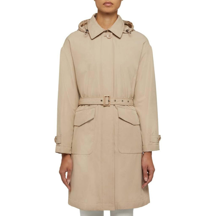 Geox Damen W Anyweco Jacket, 48 Humus