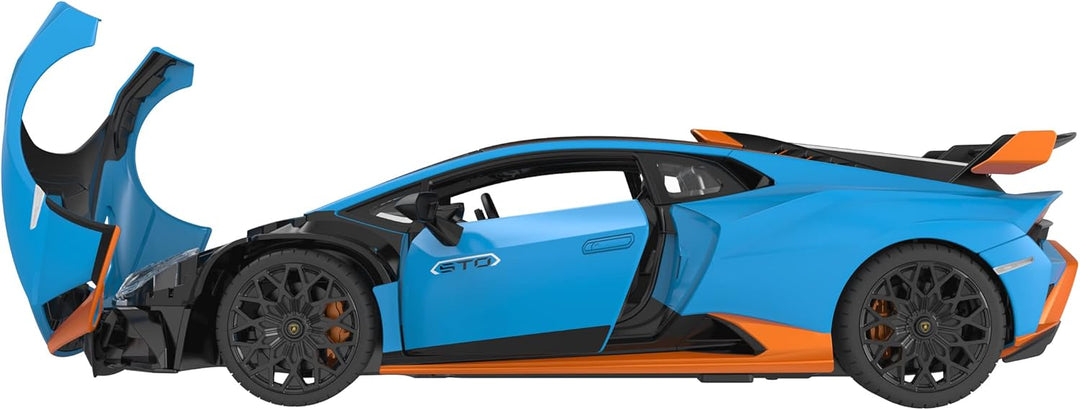 JAMARA Lamborghini Huracán STO 1:14 2,4GHz - offiziell lizenziert, ca 1 Std Fahrzeit, ca. 11 Km/h, p