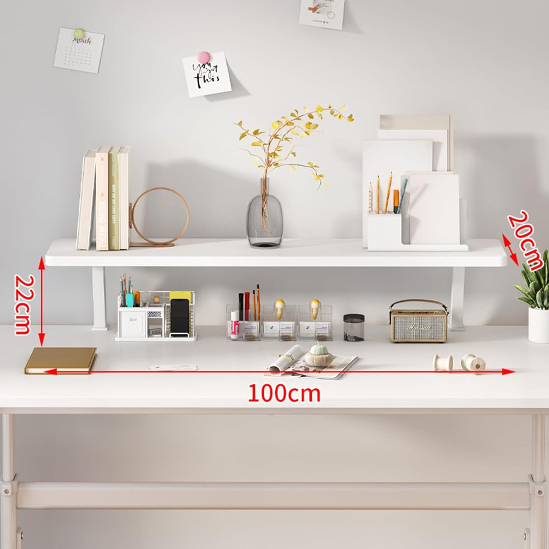 Klemmbares Schreibtisch Organizer Regal, Adjustable Desk Shelf Clamp Schreibtischregal Klemmbar Aufb