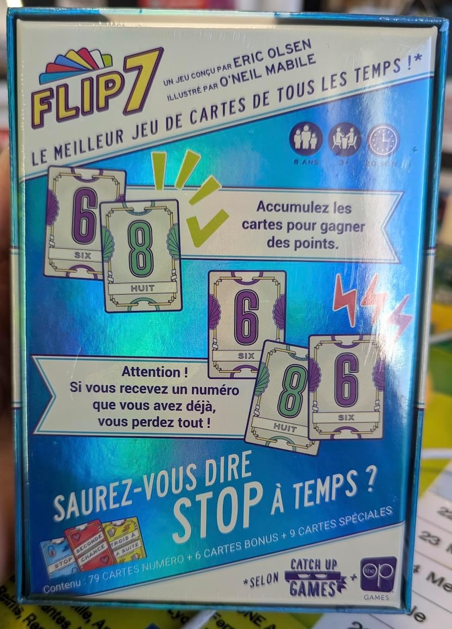 Catch Up Flip 7 Gesellschaftsspiel