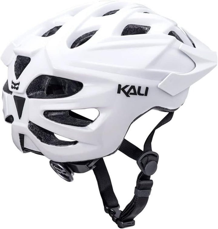 Kali Chakra Solo Helm schwarz 2022 Fahrradhelm Weiss 58-62, Weiss 58-62