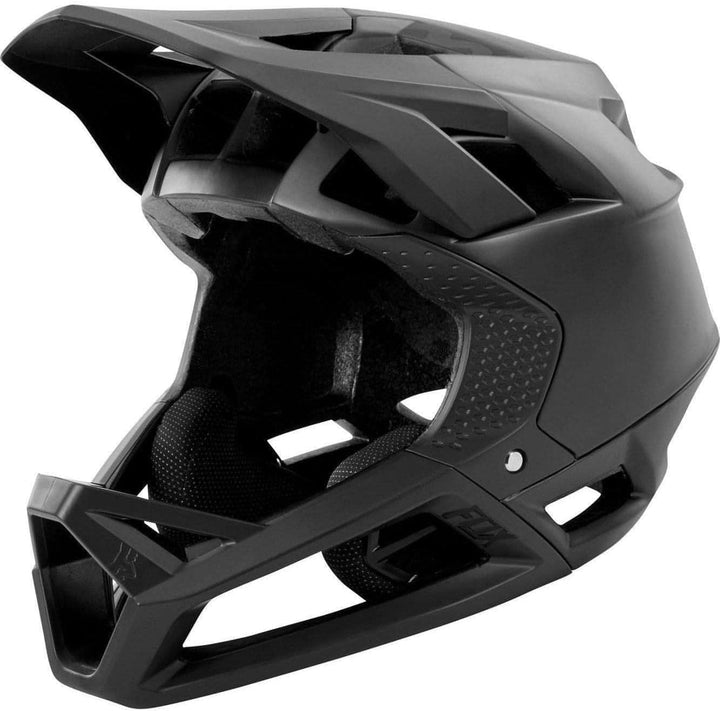 Fox Helm Proframe - Fullface-Helm - Vollvisirhelm - Downhillhelm - Endurohelm Schwarz XL, Schwarz XL