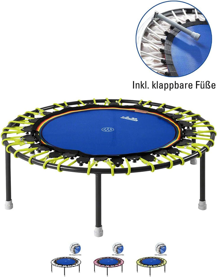 Trimilin Trampolin Jump 111 Vario Plus, ø 111 cm, bis 110 kg Neongelb, Neongelb