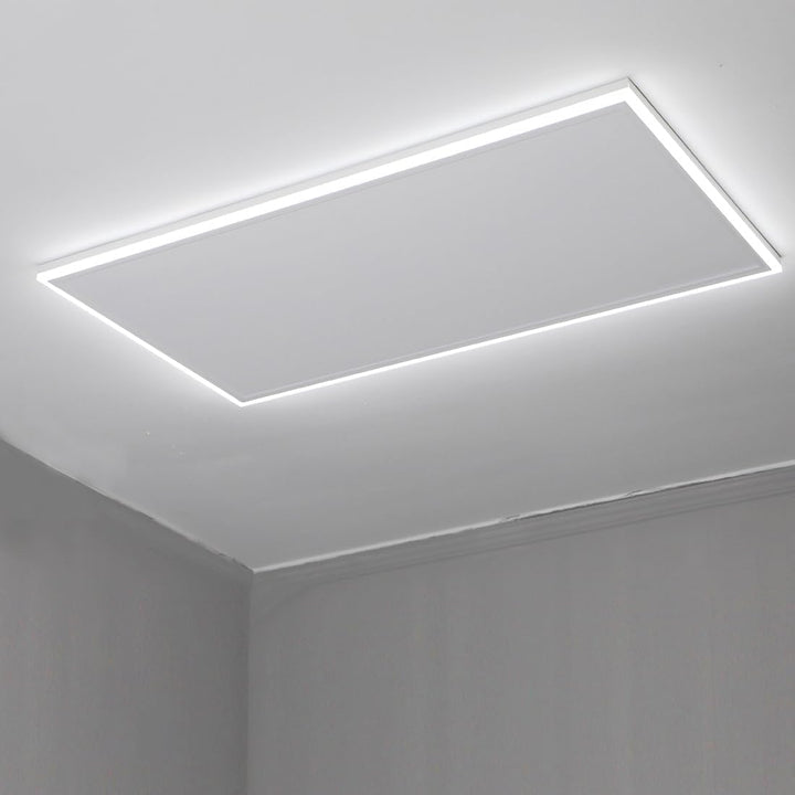 byecold Infrarotheizung mit Thermostat Deckenheizung 600W LED Beleuchtung Licht Kaltweiss/Warmweiss