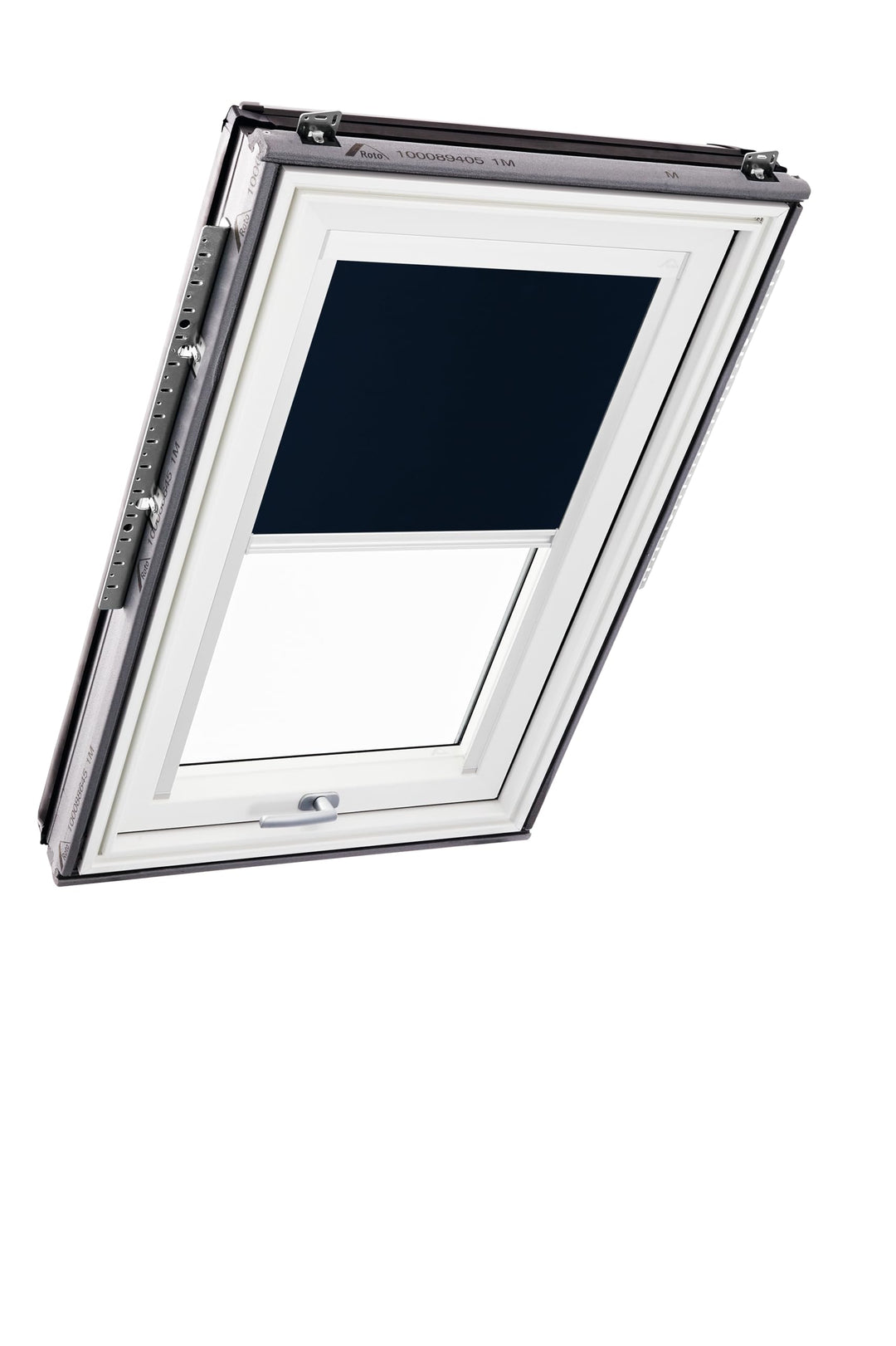 Original Roto Verdunkelungsrollo ZRV Nahezu vollständige Verdunkelung Führungsschiene Weiss Für Roto