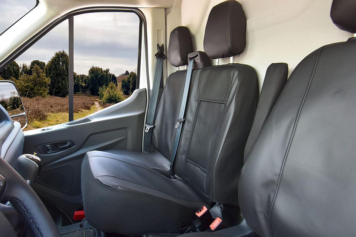 Sitzbezüge passgenau Meister geeignet für Ford Transit ab 2014 /-20 - Kunstleder Schonbezüge MAISTER