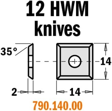 CMT ORANGE TOOLS 694.019.30 - HARTMETALL-SPIRALFÜGEMESSER Z12 D=62X80X30