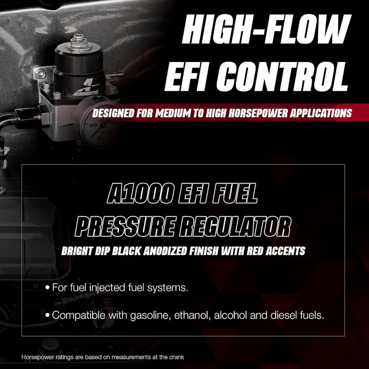 Aeromotive 13101 EFI Regler, A1000 Injected Bypass - Einstellbar