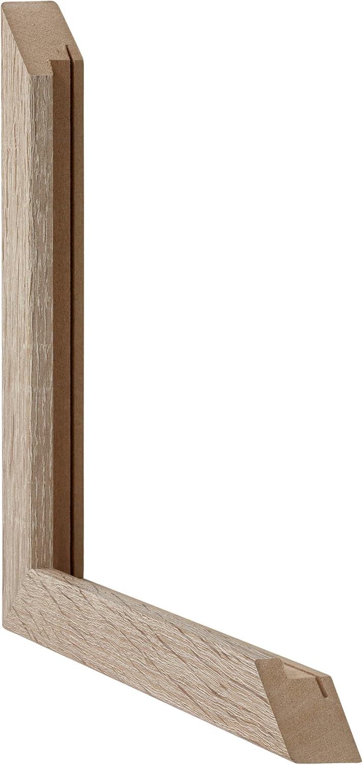 yd. Your Decoration - Bilderrahmen 75x100 cm - Eiche - Bilderrahmen aus MDF mit Acrylglas - Antirefl
