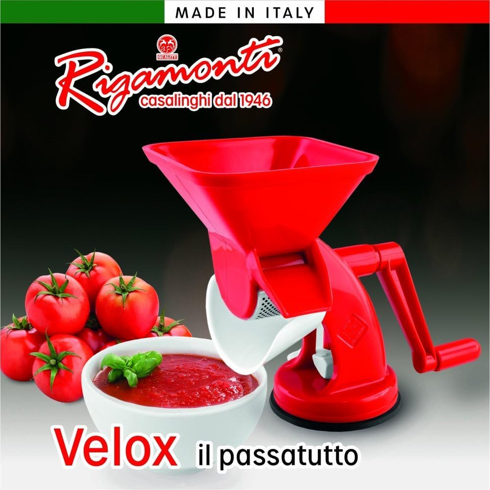 Rigamonti Art.66 Das passatutto Velox, Körper aus Polypropylen/Fixierer und Griff aus Nylon/Retina a