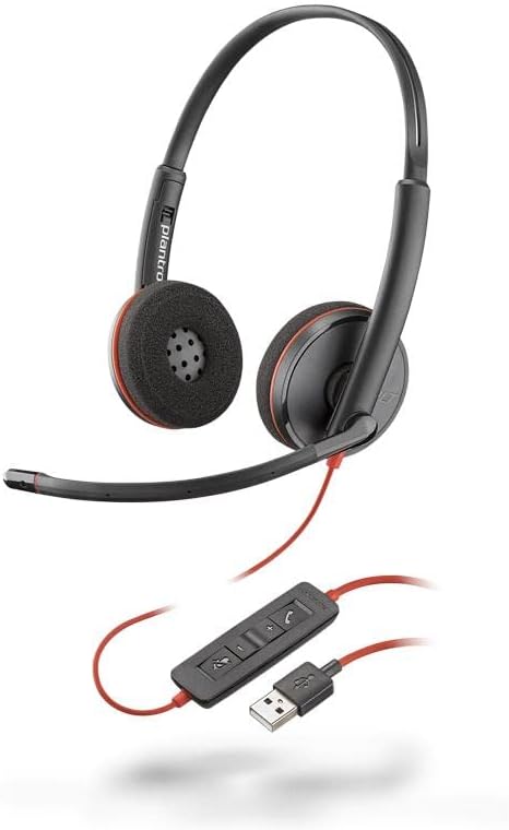 Plantronics Stereo-USB-Headset 'Blackwire C3220', Schwarz