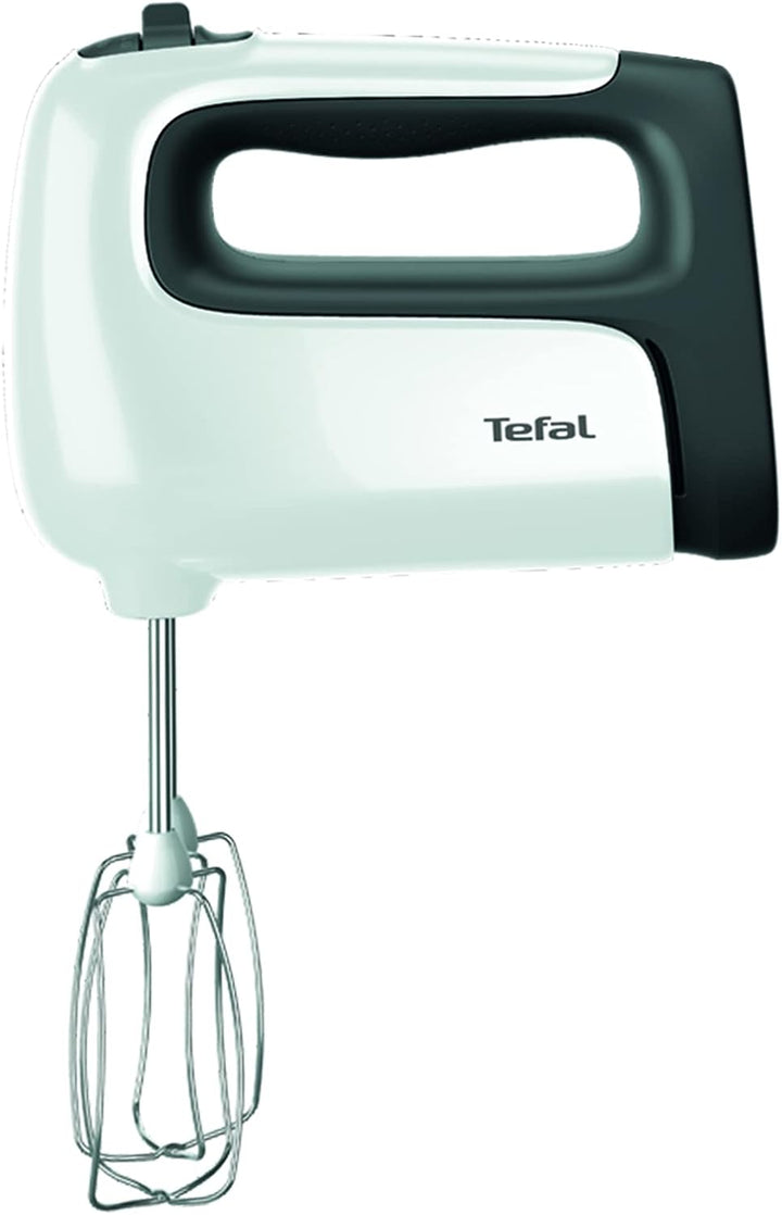 Tefal HT4601 Prep'Mix Handmixer, Kunststoff, Stahl, 500 W, Weiss/Graphit