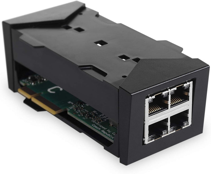 Turris MOX C (Ethernet) Module | 4X LAN Port 10/100/1000 Mbps (RJ-45), Connects Devices to Your Netw