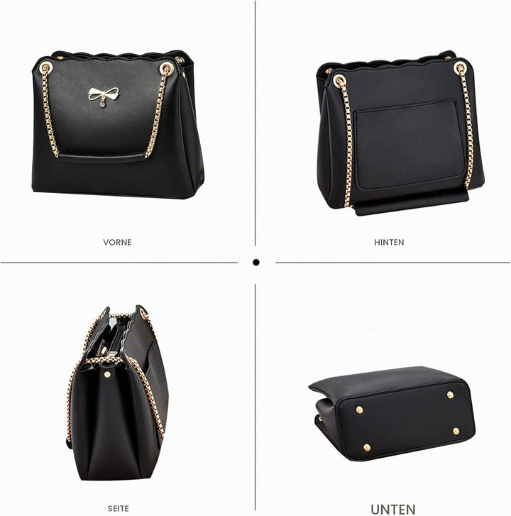NICOLE &amp; DORIS Tasche Frauen Klein Umhängetasche Damen Handtaschen Elegante Crossbody Bag Damen Hand