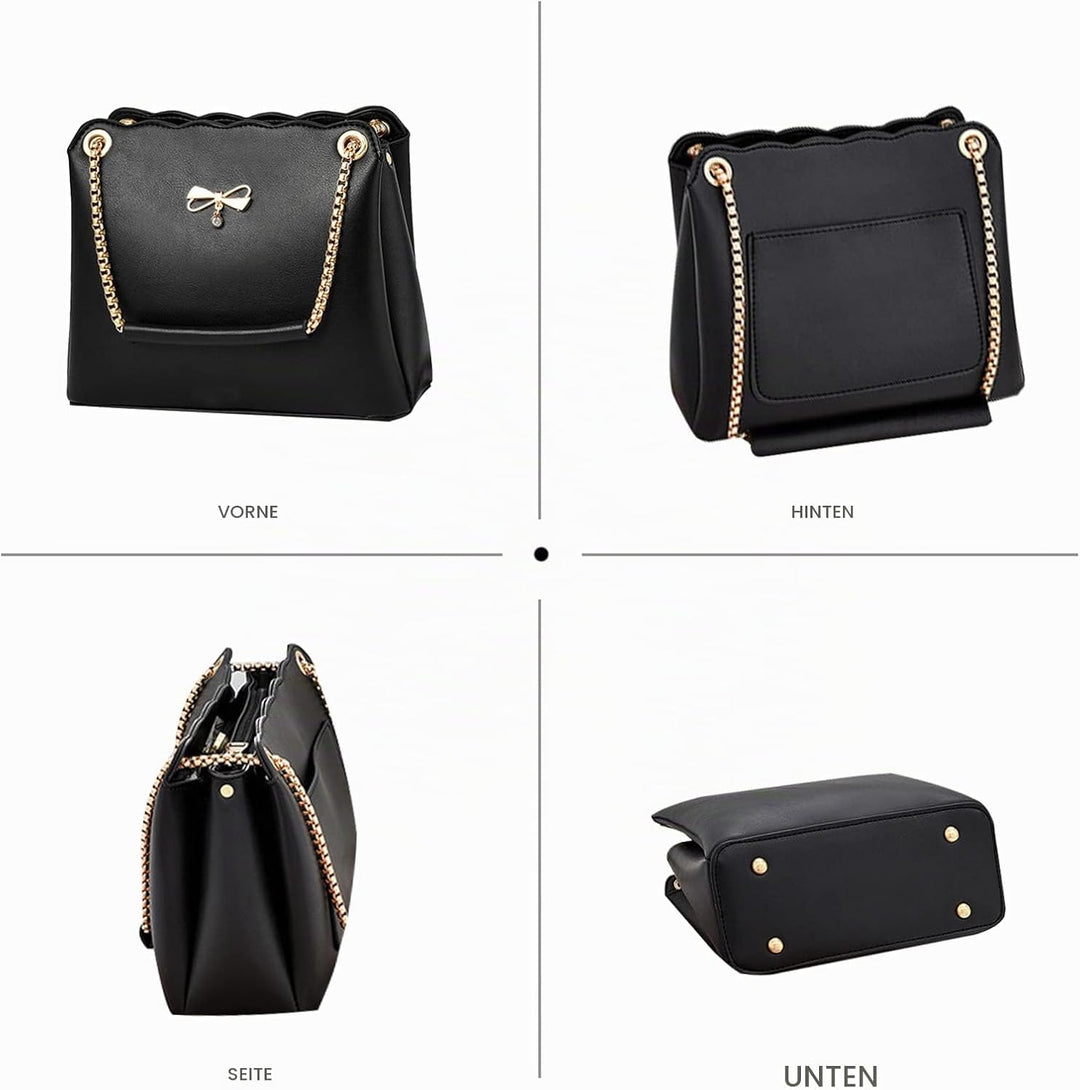 NICOLE &amp; DORIS Tasche Frauen Klein Umhängetasche Damen Handtaschen Elegante Crossbody Bag Damen Hand