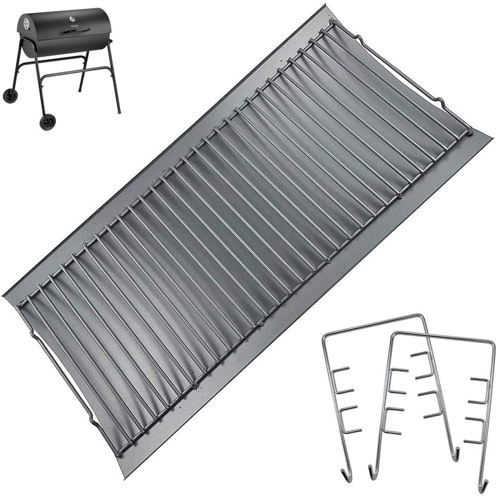 WELL GRILL BBQ Aschekasten Anzündkamin Auffangwanne Feuerrost für Chargriller Charcoal Grill E1224,