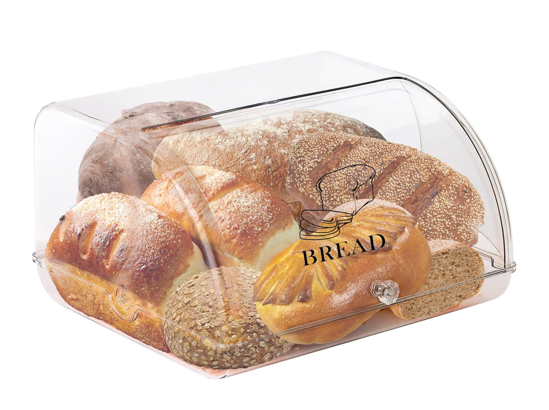Brotkästen Mit Deckel Brotbox Brot Brottopf Zum Aufbewahren Toastbrot Durchsichtig Aufbewahrungsbox