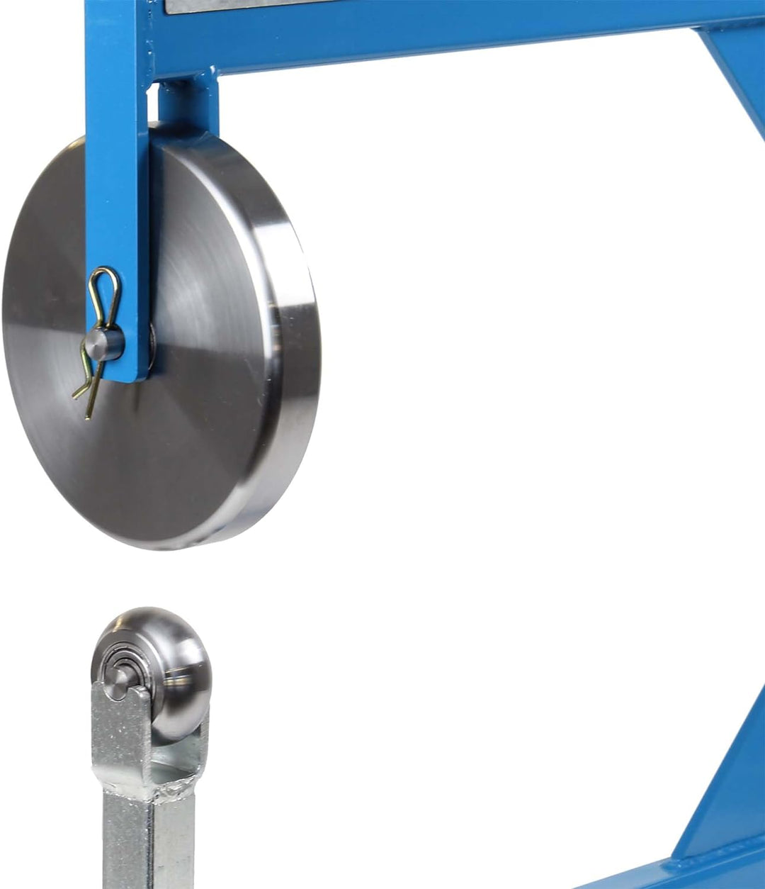 XPOtool Rollenstreckmaschine English Wheel mit 6 Streckrollen zur Metallverarbeitung