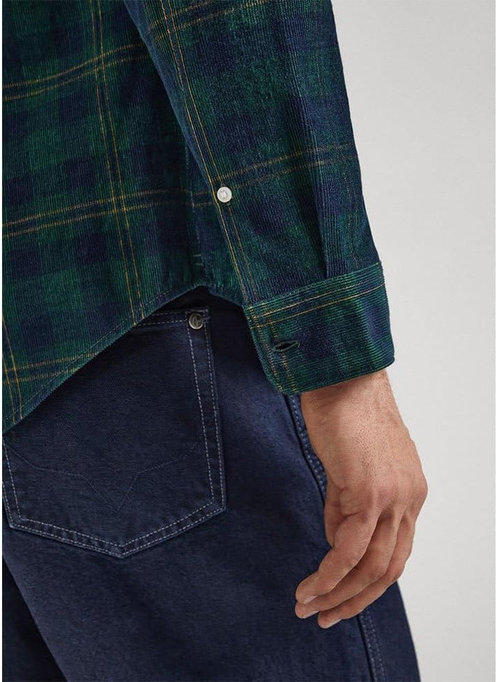 Pepe Jeans Herren Cale Hemd M Grün (Regent Green), M Grün (Regent Green)