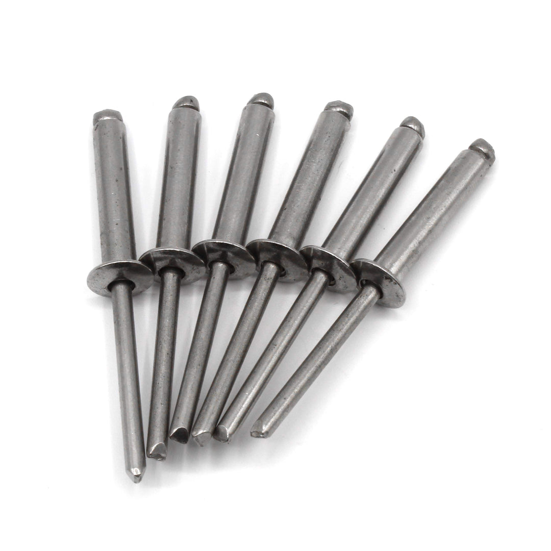 HEAVYTOOL Blindnieten Ø3mm x 10mm (500 Stück) (Klemmbereich 5,0-6,5mm) DIN 7337 A Ähnl. UNI 9200 A E