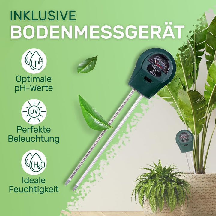 Melko - Growbox 80x80x220cm Set mit 3-in-1 Messgerät - Licht- & wasserdichtes Growzelt extrafestem S