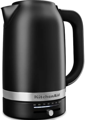 KitchenAid Wasserkocher mit Temperatureinstellung von 50 bis 100°C - Teekocher mit Temperaturanzeige
