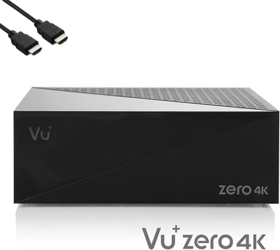 VU Zero 4K - UHD HDR Sat Receiver mit 1x DVB-S2X Tuner, E2 Linux Smart Receiver, YouTube, CI + Karte